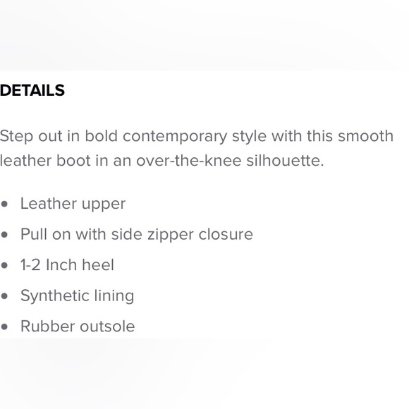 Cole Haan Isabelle Over the knee riding boots - Picture 6 of 7